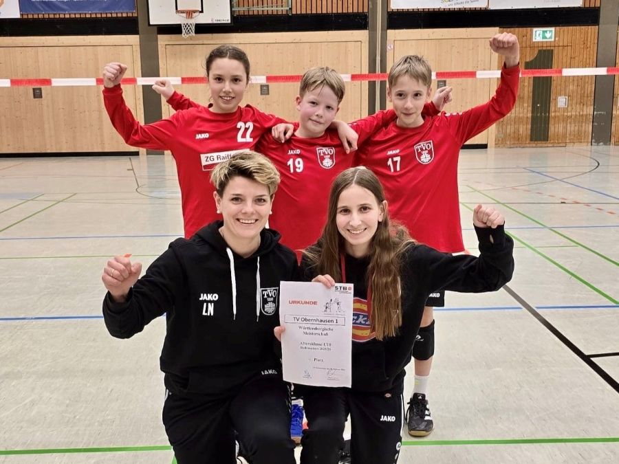 Faustball: Starker Einsatz der U10-Teams bei Bezirksmeisterschaft und der Württembergischen Meisterschaft
