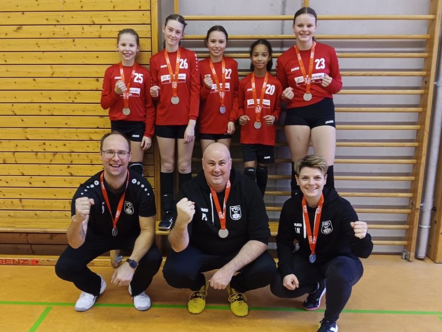 Faustball: u12 weiblich wird Württembergischer Vize-Meister